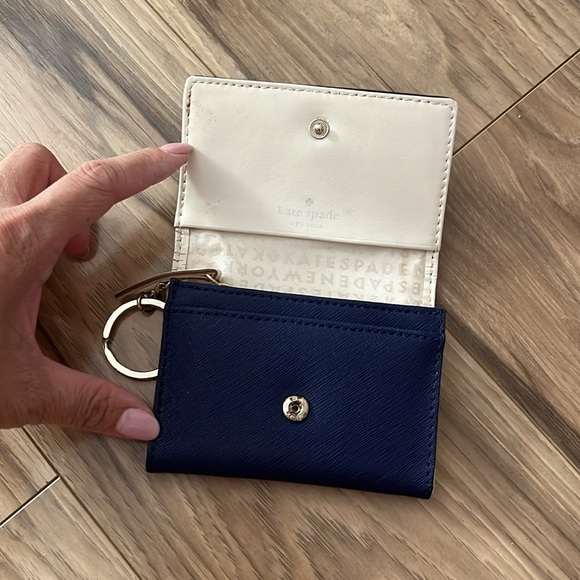 Kate spade mini blue wallet - Picture 2 of 2